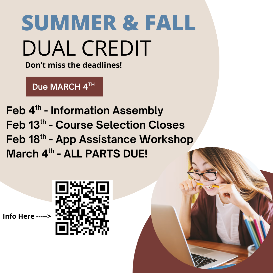 Summer and Fall Dual Credit